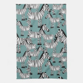 Zebra-Muster Geschirrtuch (Vertikal)