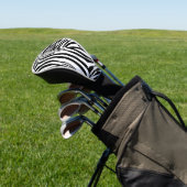 Zebra-Muster Golf Headcover (In SItu)