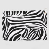Zebra-Muster Golfhandtuch (Horizontal)