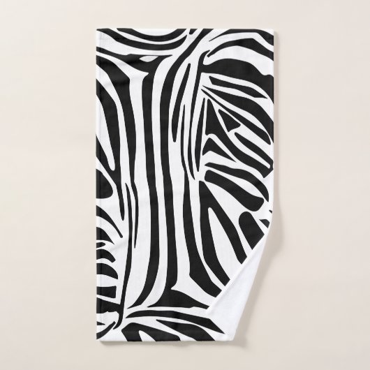 Zebra-Muster Handtuch (Handtuch)