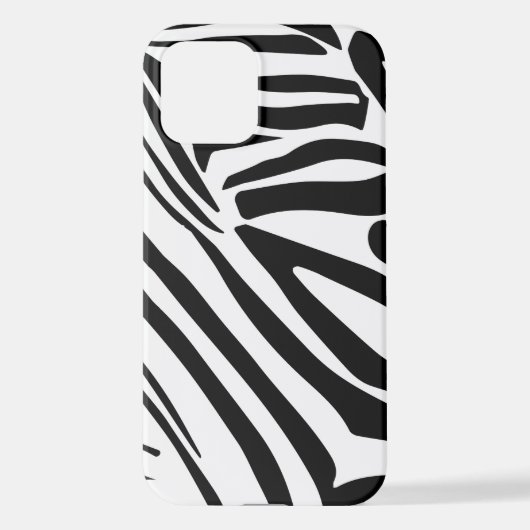 Zebra-Muster iPhone Hülle (Rückseite)