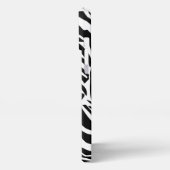 Zebra-Muster iPhone Hülle (Linke Seite)