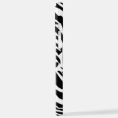 Zebra-Muster iPhone Hülle (Linke Seite)