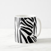 Zebra-Muster Kaffeetasse (VorderseiteRechts)