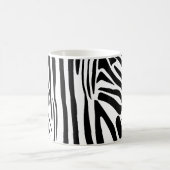 Zebra-Muster Kaffeetasse (Mittel)