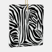 Zebra-Muster Keramikornament (Rechts)