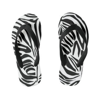 Zebra-Muster Kinderbadesandalen