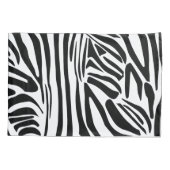 Zebra-Muster Kissenbezug (Rückseite)