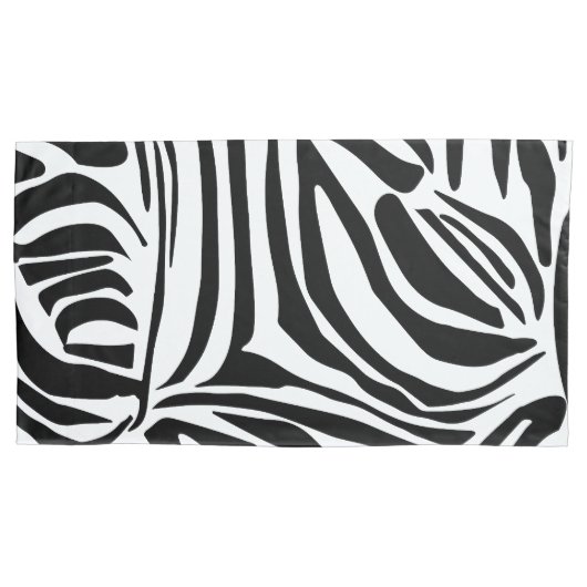 Zebra-Muster Kissenbezug (Vorderseite)