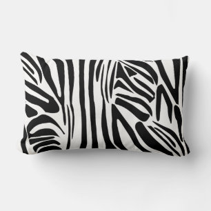 Zebra-Muster Lendenkissen