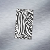 Zebra-Muster Magnetische Visitenkarte (Beispiel)