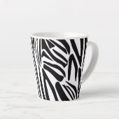 Zebra-Muster Milchtasse (Rechte Ecke)