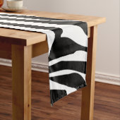 Zebra-Muster Mittelgroßer Tischläufer (Beispiel)
