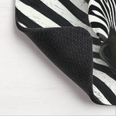 Zebra-Muster Mousepad (Ecke)