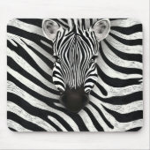 Zebra-Muster Mousepad (Vorne)