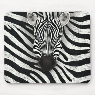 Zebra-Muster Mousepad