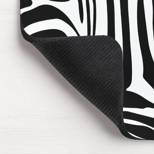 Zebra-Muster Mousepad (Ecke)