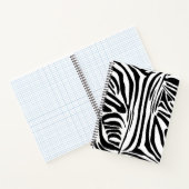 Zebra-Muster Notizblock (Innenseite)