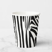 Zebra-Muster Pappbecher (Links)
