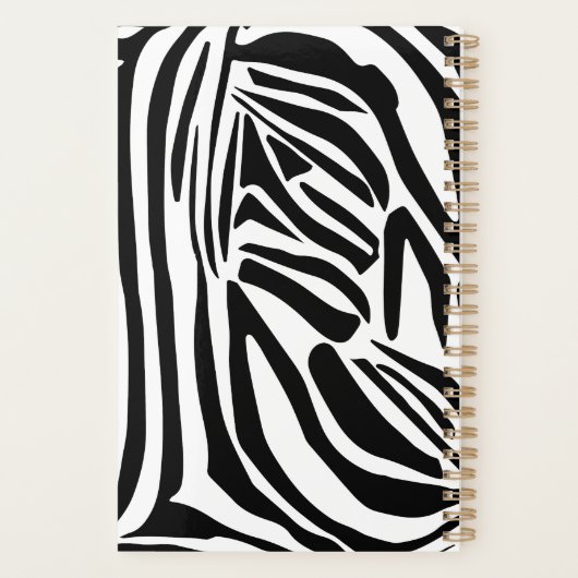 Zebra-Muster Planer (Rückseite)