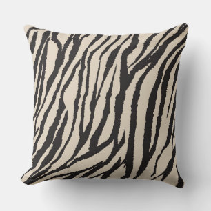 Zebra Muster Print Kissen