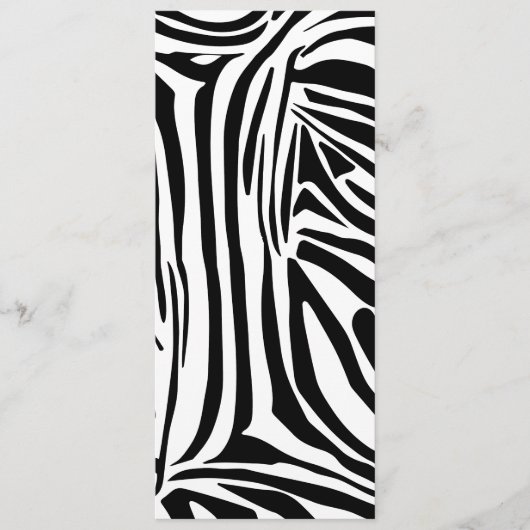 Zebra-Muster Programm (Vorderseite)