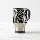 Zebra-Muster Reisebecher (VorderseiteRechts)