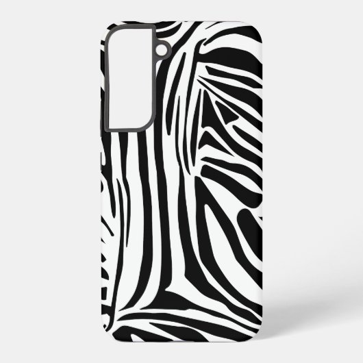 Zebra-Muster Samsung Galaxy Hülle (Rückseite)