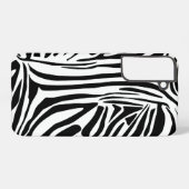 Zebra-Muster Samsung Galaxy Hülle (Rückseite (Horizontal))
