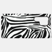 Zebra-Muster Samsung Galaxy Hülle (Rückseite (Horizontal))