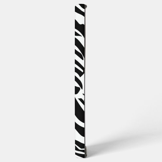Zebra-Muster Samsung Galaxy Hülle (Linke Seite)