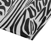 Zebra-Muster Schneidebrett (Ecke)