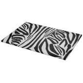 Zebra-Muster Schneidebrett (Ecke)