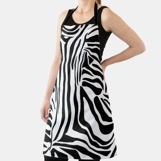 Zebra-Muster Schürze (InSitu)
