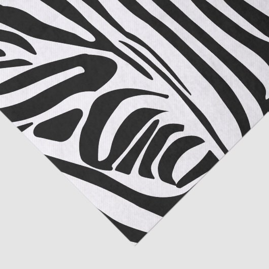 Zebra-Muster Seidenpapier (Ausschnitt)