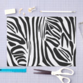 Zebra-Muster Seidenpapier (Handwerk)