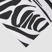 Zebra-Muster Seidenpapier (Detail)