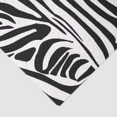 Zebra-Muster Seidenpapier (Ausschnitt)