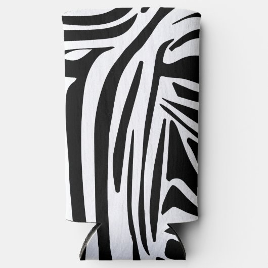 Zebra-Muster Selters Dosenkühler (Vorderseite)