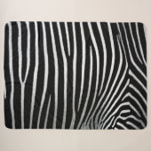 Zebra-Muster Sherpadecke (Vorderseite (Horizontal))