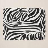 Zebra-Muster Sherpadecke (Vorderseite (Horizontal))