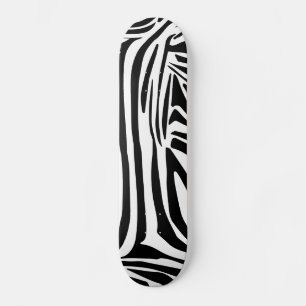 Zebra-Muster Skateboard