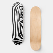 Zebra-Muster Skateboard (Vorderseite)