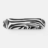 Zebra-Muster Skateboard (Horizontal)
