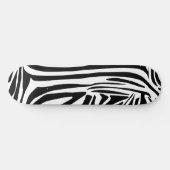 Zebra-Muster Skateboard (Horizontal)