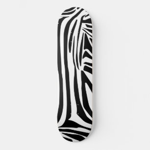 Zebra-Muster Skateboard