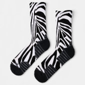 Zebra-Muster Socken (Links)