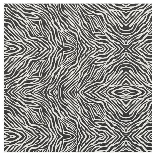 Zebra-Muster Stoff (Nahaufnahme)