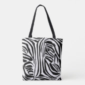 Zebra-Muster Tasche (Rückseite)