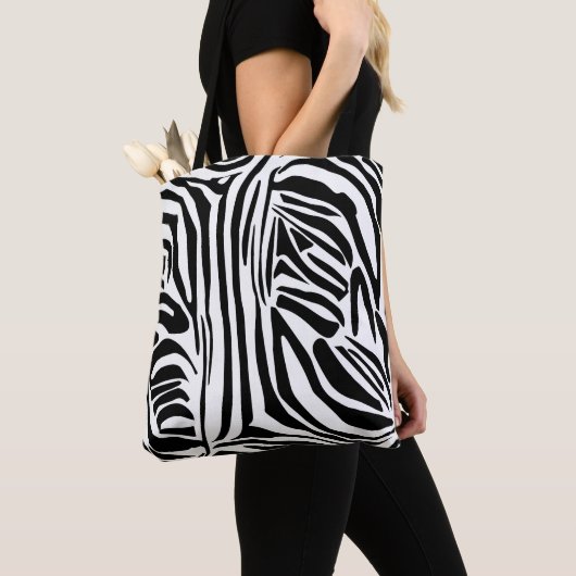 Zebra-Muster Tasche (Von Nahem)